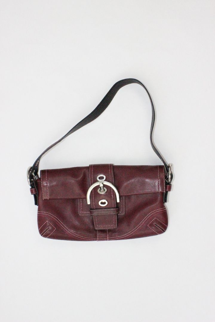 2005 COACH SOHO BAG, CHERRY
