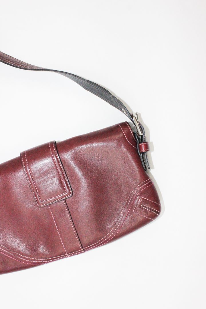 2005 COACH SOHO BAG, CHERRY
