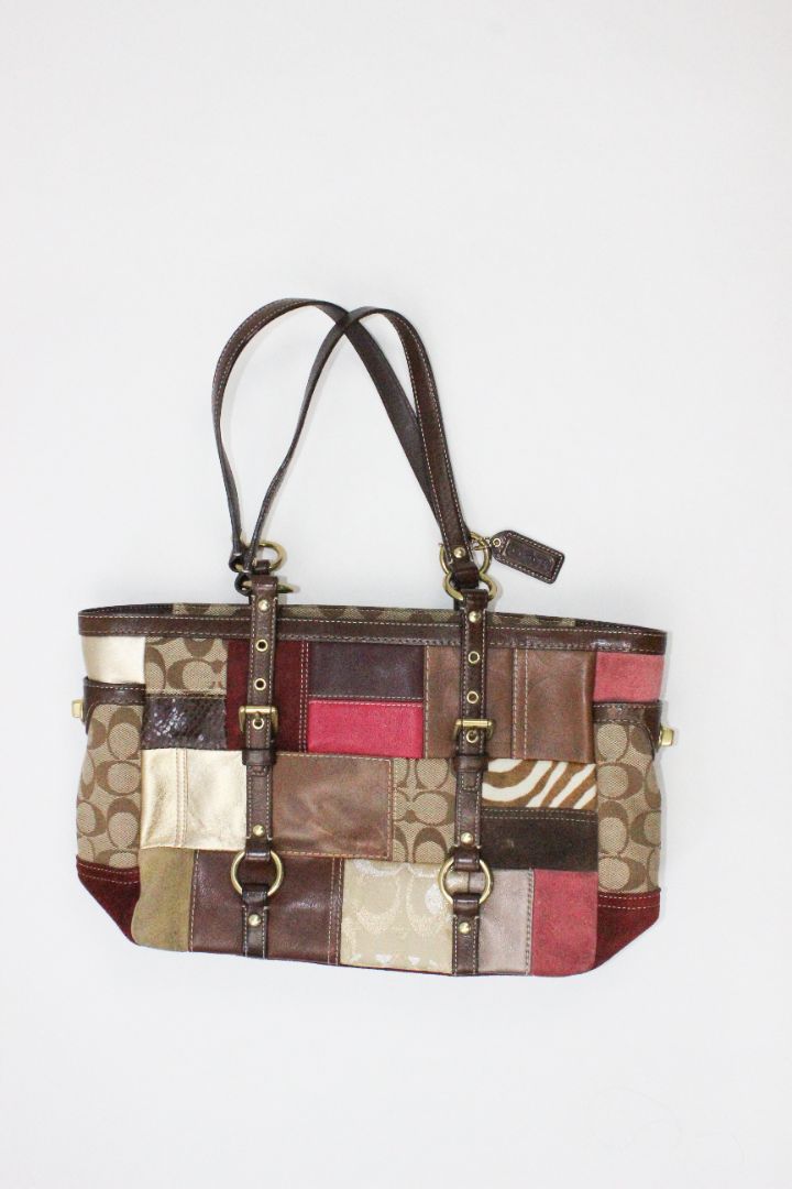 2006 COACH HOLIDAY PATCHWORK BAG