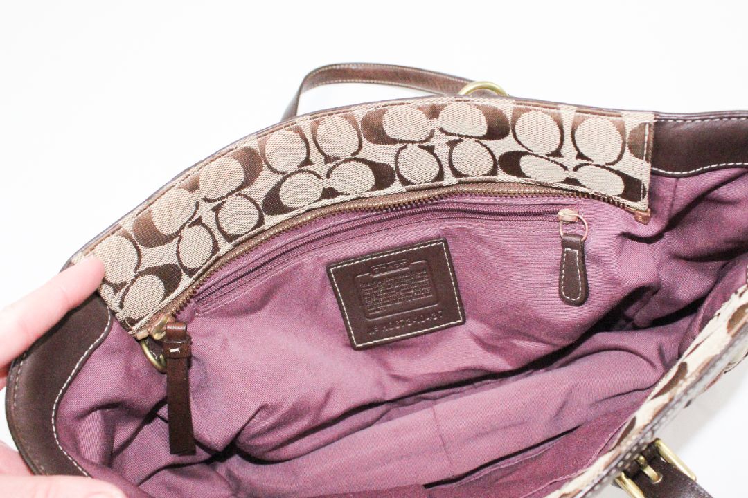 2006 COACH HOLIDAY PATCHWORK BAG