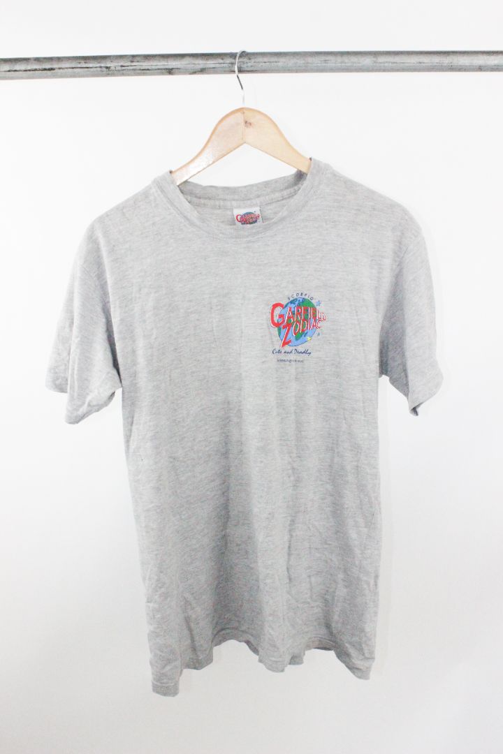 VINTAGE, SS TEE, GARFIELD ZODIAC, L
