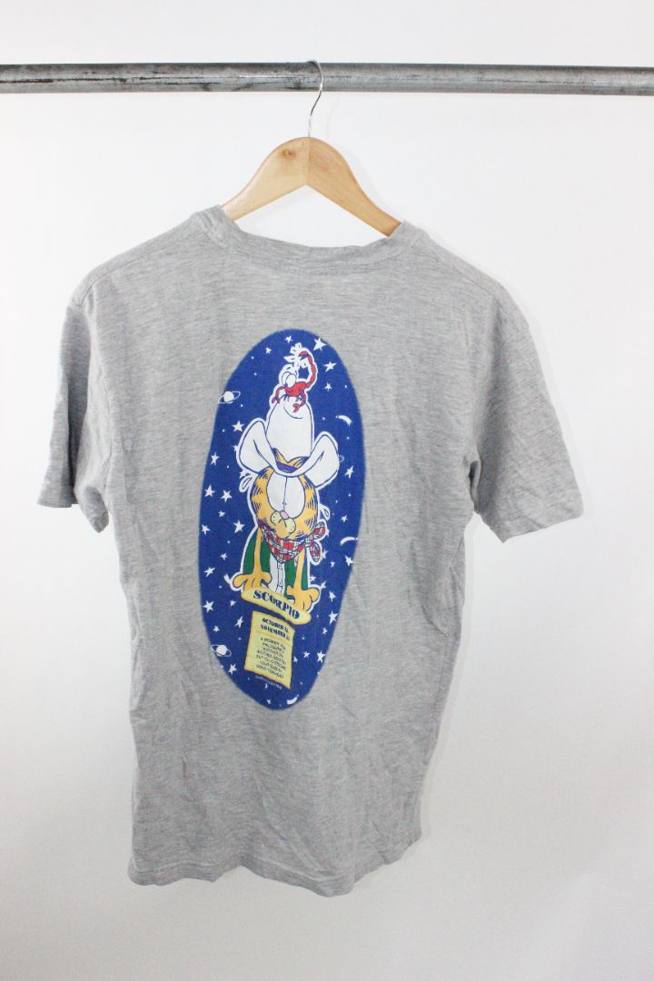 VINTAGE, SS TEE, GARFIELD ZODIAC, L