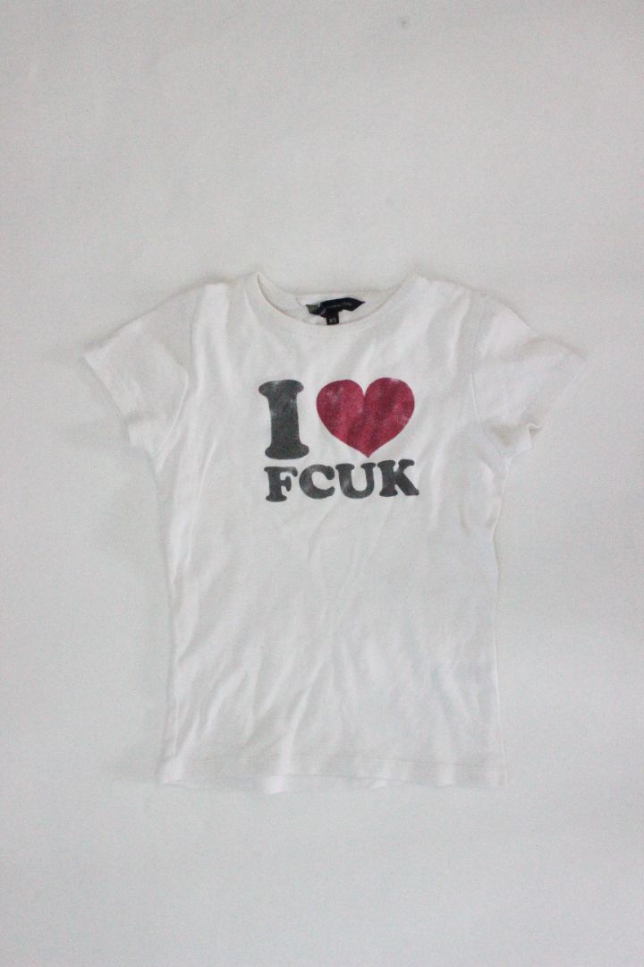 Y2K, FRENCH CONNECTION TEE, XS