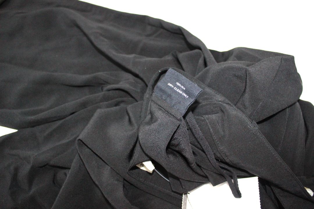 PANTS, MARLE, BLACK, 8