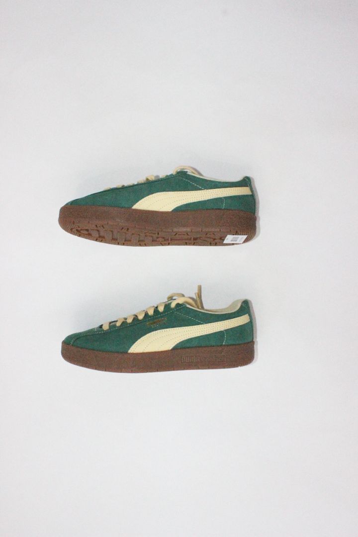 SHOES, PUMA, GREEN/YELLOW, 36