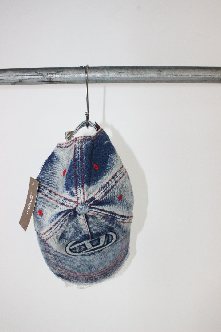 CAP, DIESEL, BLUE DENIM