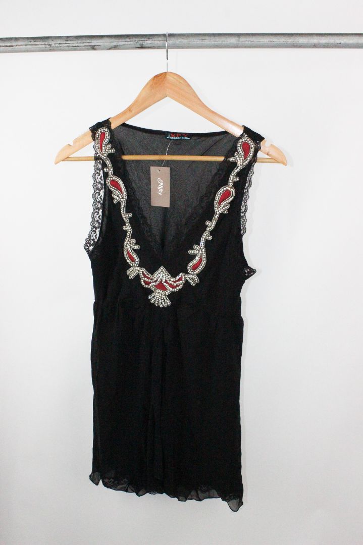 Y2K, BLOUSE, SPY, L