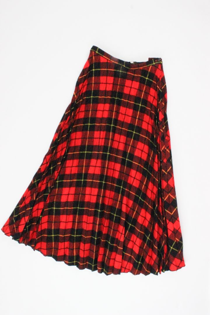 VINTAGE, MAXI SKIRT, KILT, 8