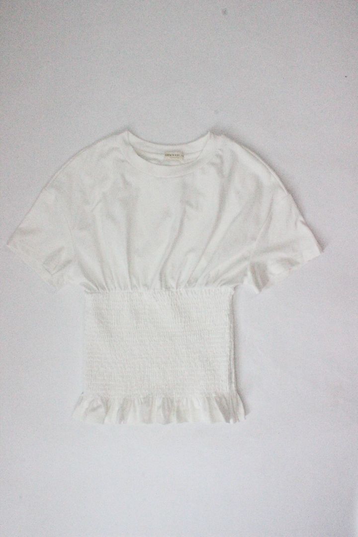BLOUSE, GRACIOUS, WHITE, M