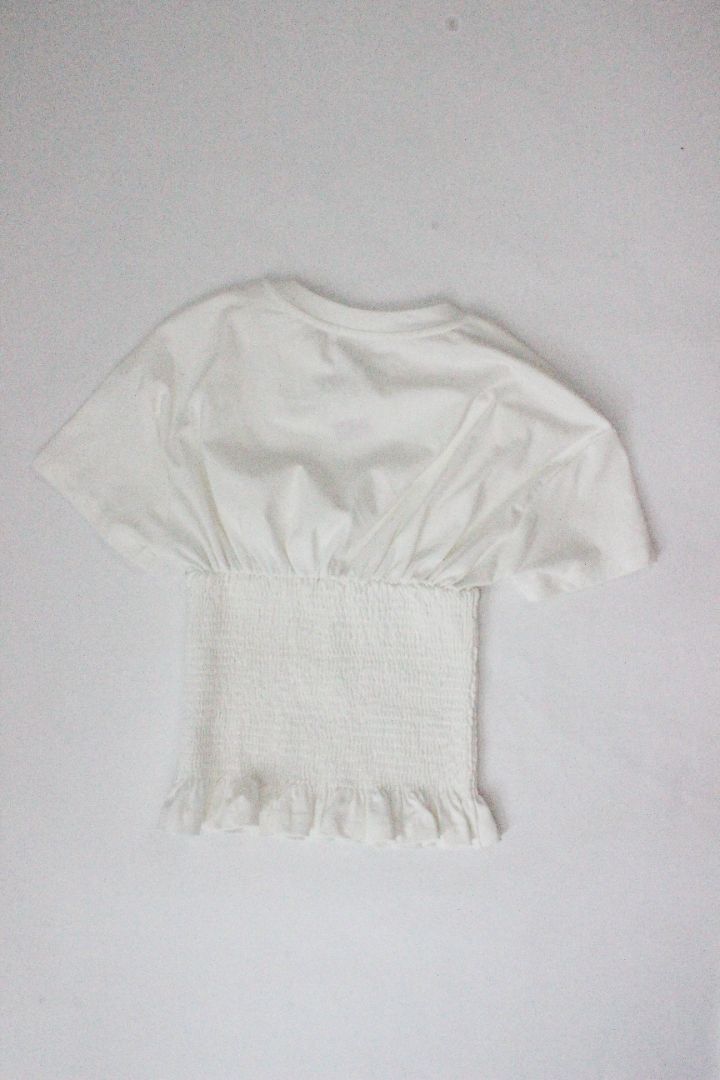 BLOUSE, GRACIOUS, WHITE, M