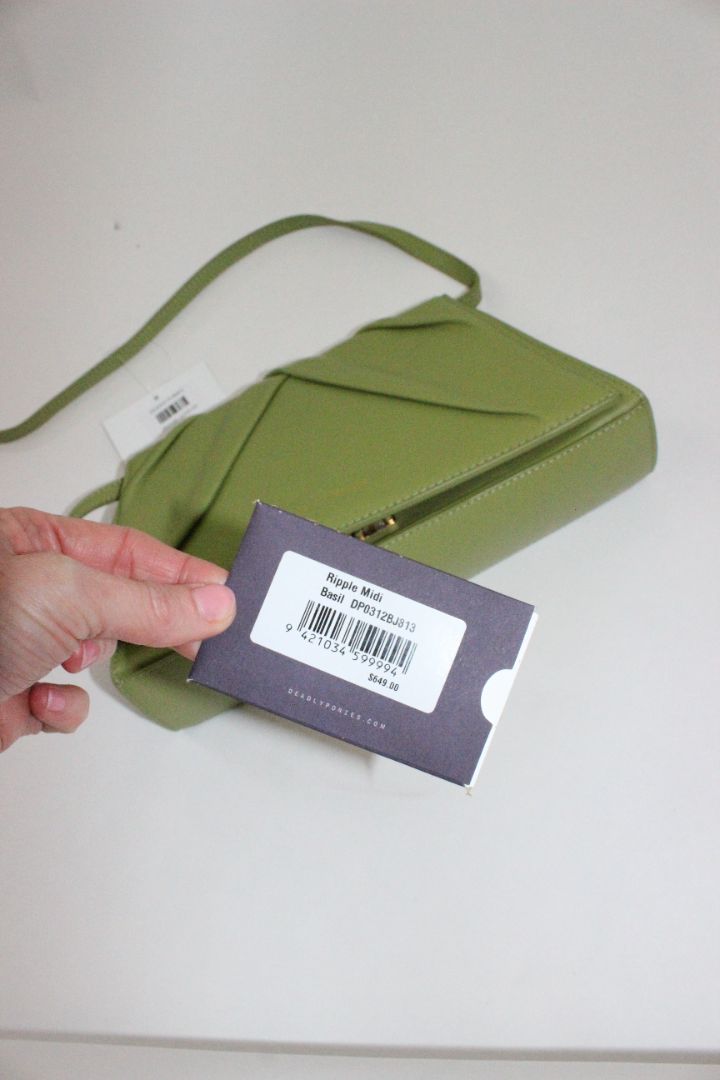 BAG, DEADLY PONIES, GREEN