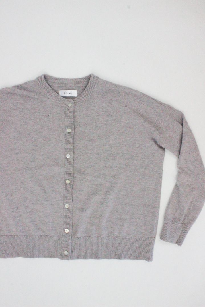 CARDIGAN, REMAIN, GREY, 8