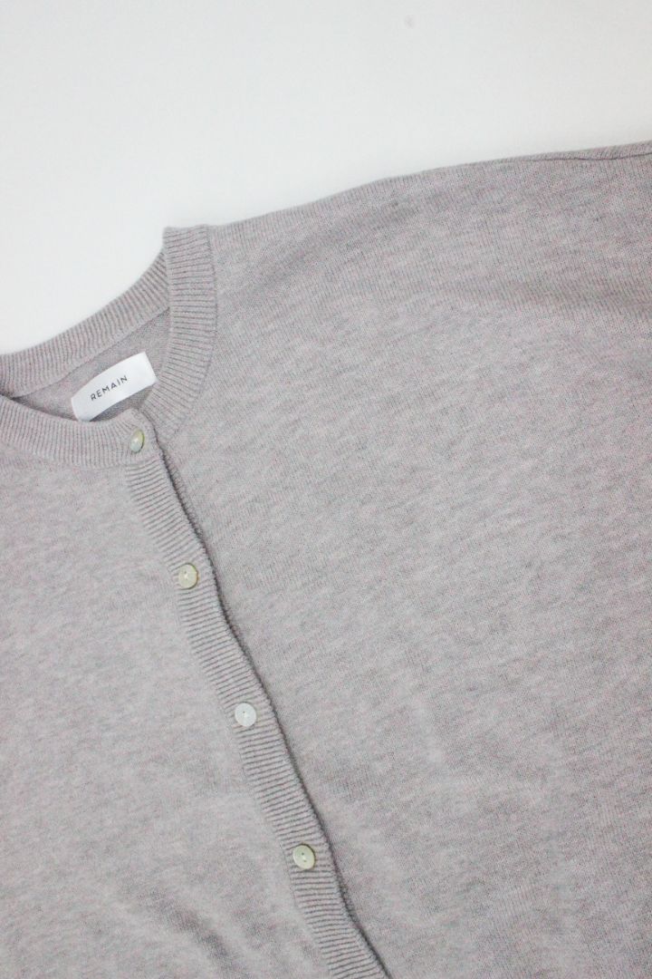 CARDIGAN, REMAIN, GREY, 8