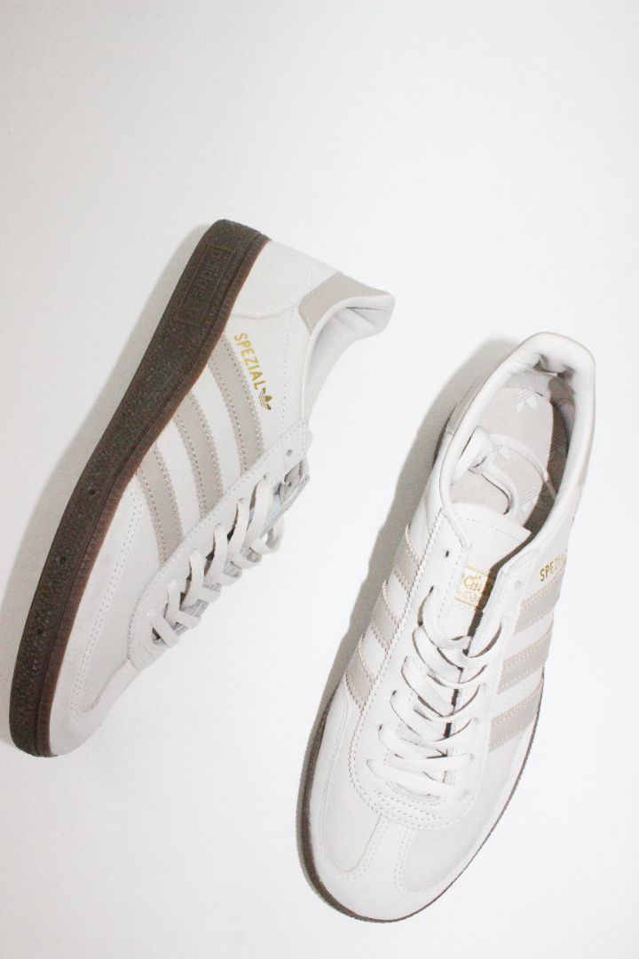 SHOES, ADIDAS, BEIGE, 40