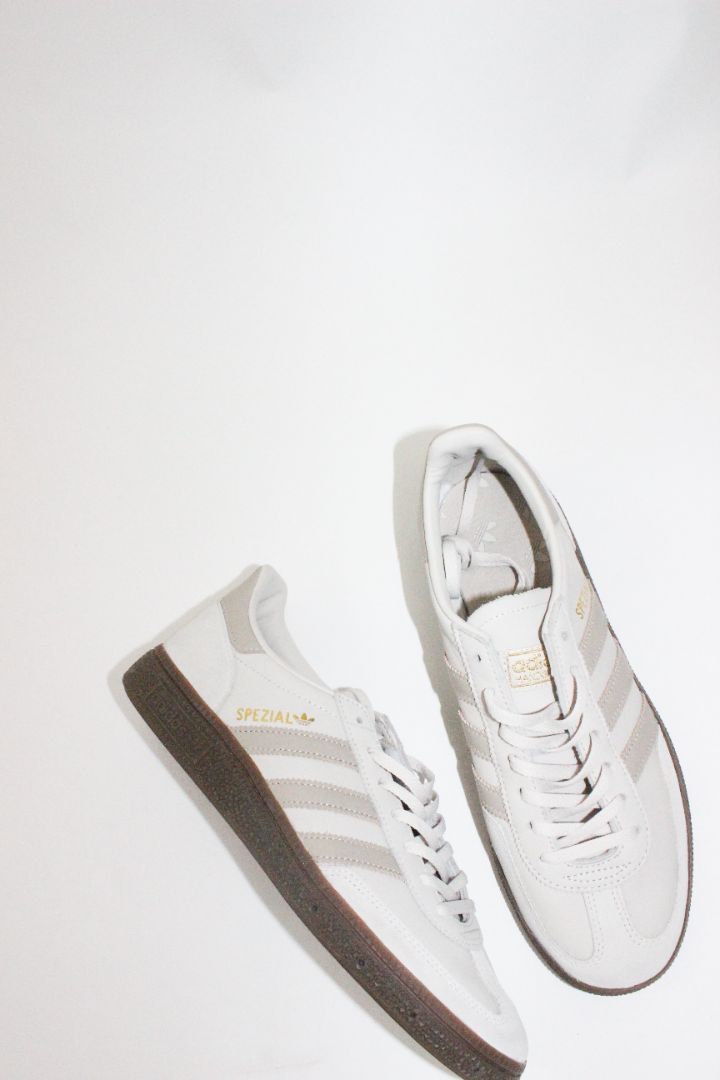 SHOES, ADIDAS, BEIGE, 40