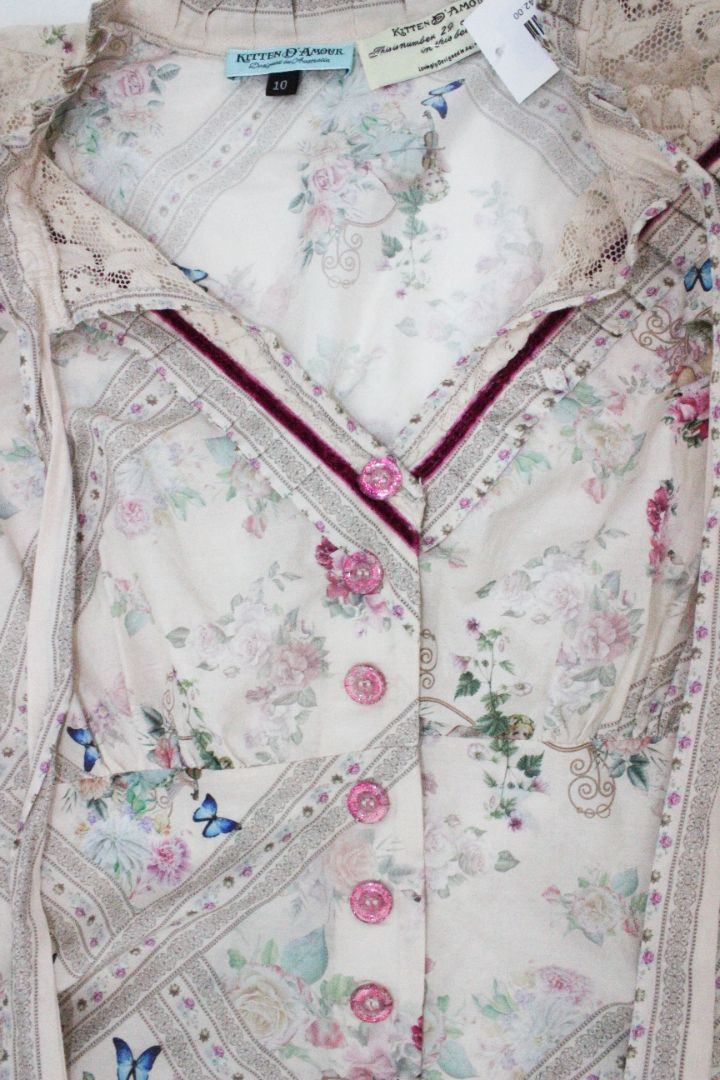 Y2K BLOUSE, KITTEN D'AMOUR, 10