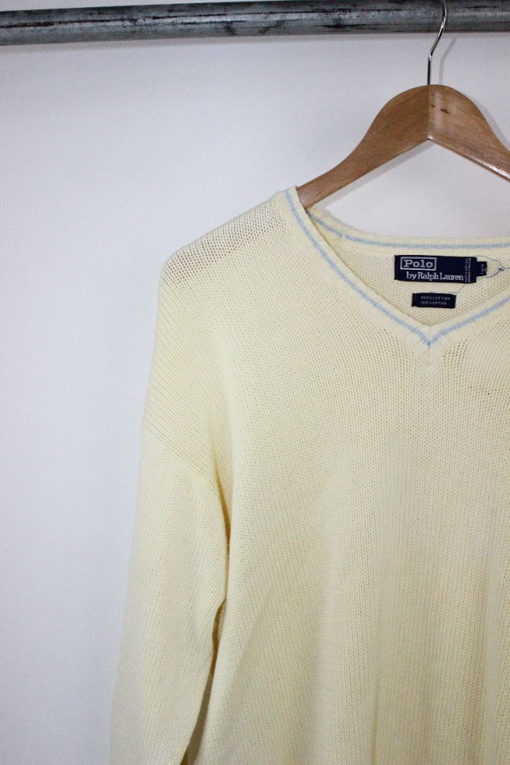 VINTAGE, KNIT, POLO RALPH LAUREN, L