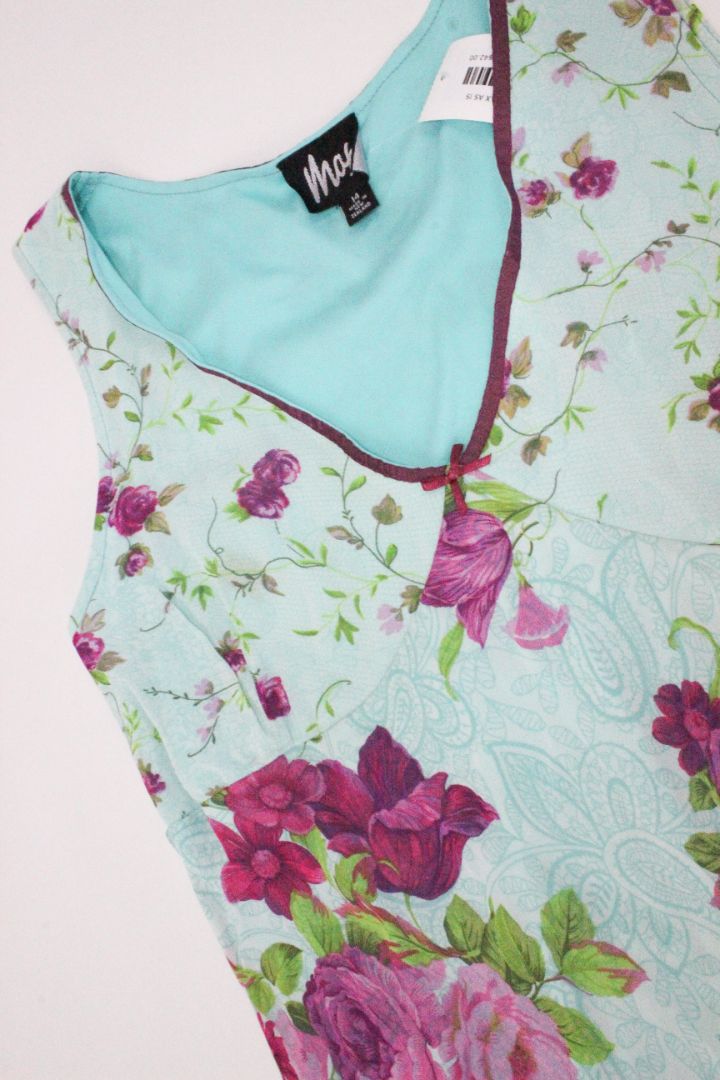 VINTAGE, MIDI DRESS, MAX, 14