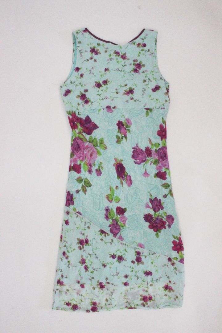 VINTAGE, MIDI DRESS, MAX, 14