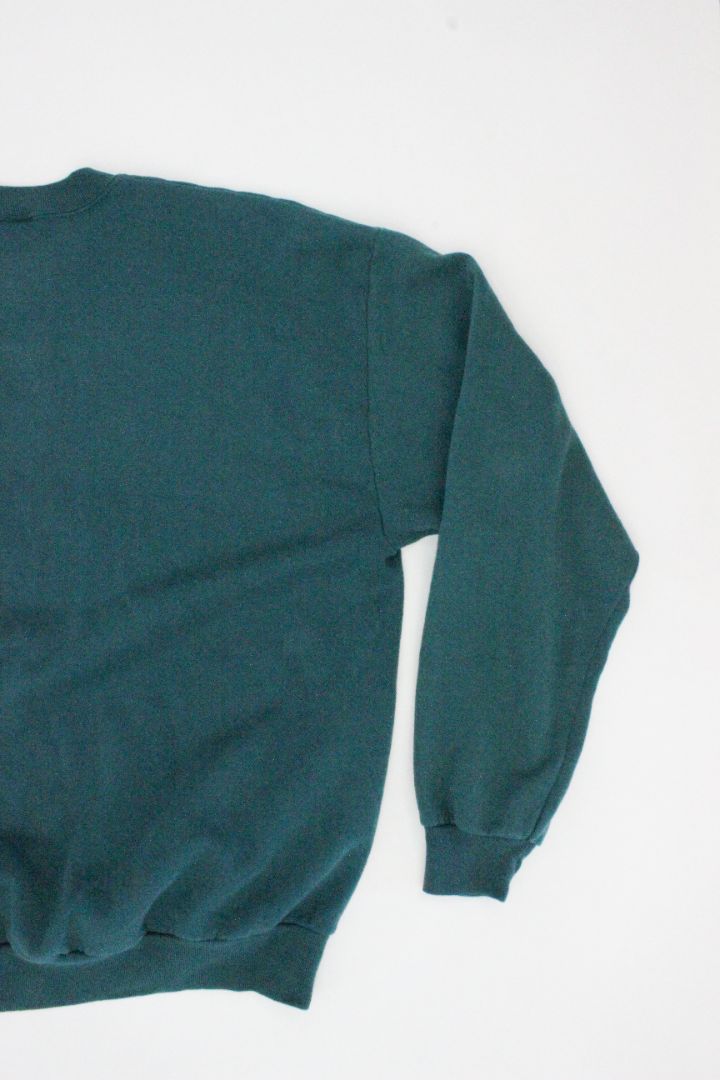 JUMPER, JERZEES, GREEN/MULTI, XL