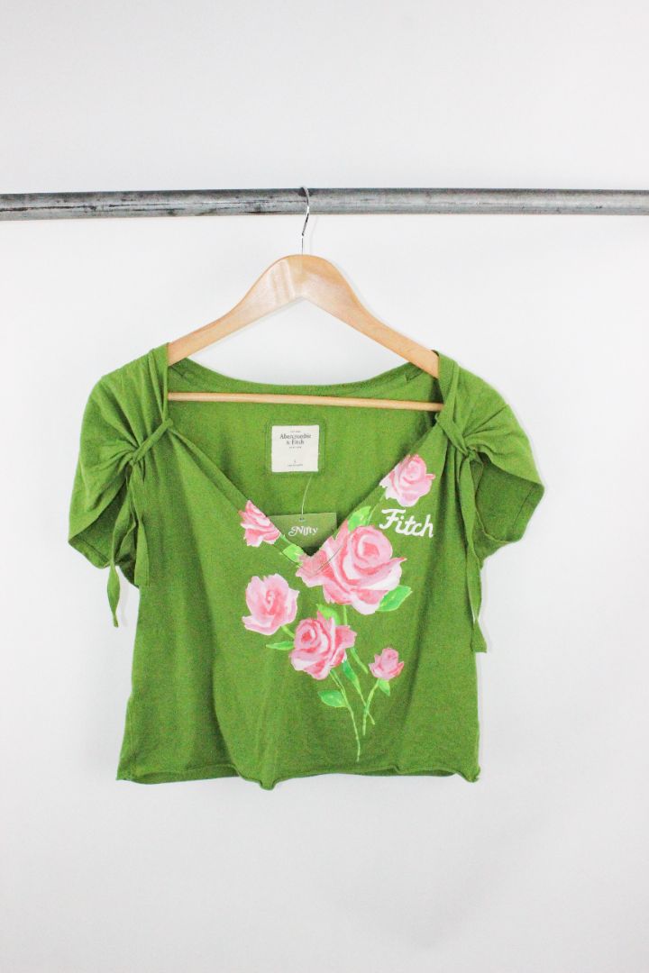 BLOUSE, ABERCROMBIE & FITCH, L