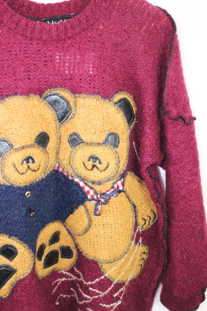 VINTAGE, KNIT, VASHTI, L