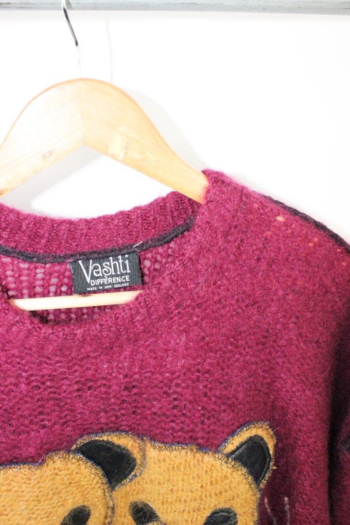 VINTAGE, KNIT, VASHTI, L