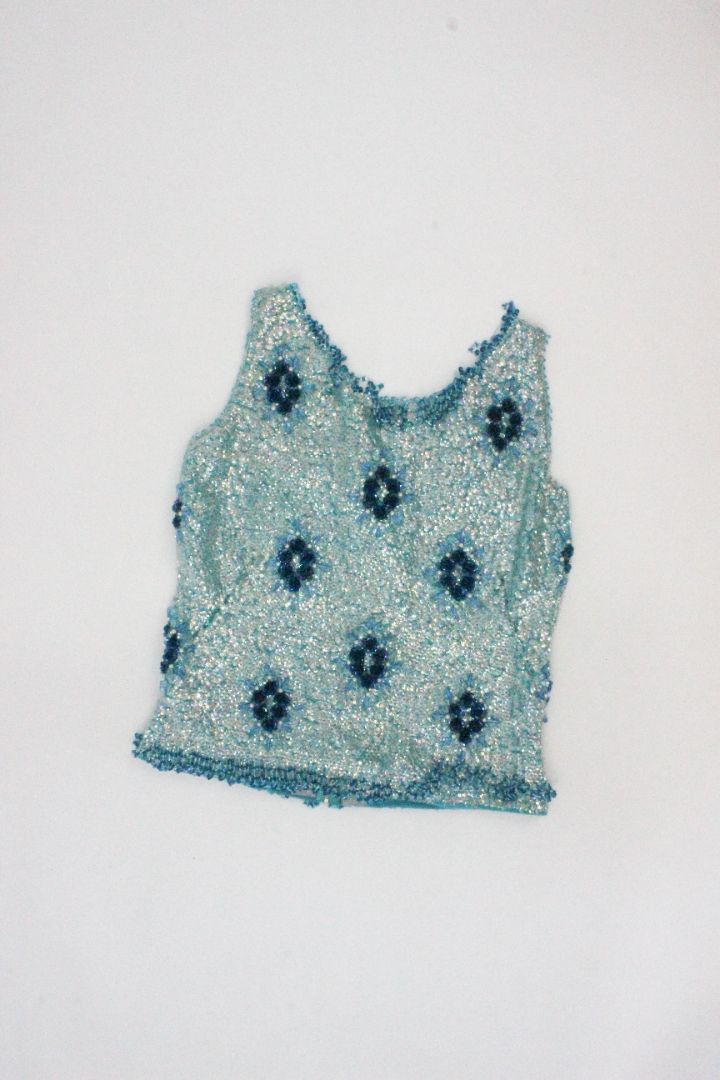 VINTAGE SEQUIN TANK, 12