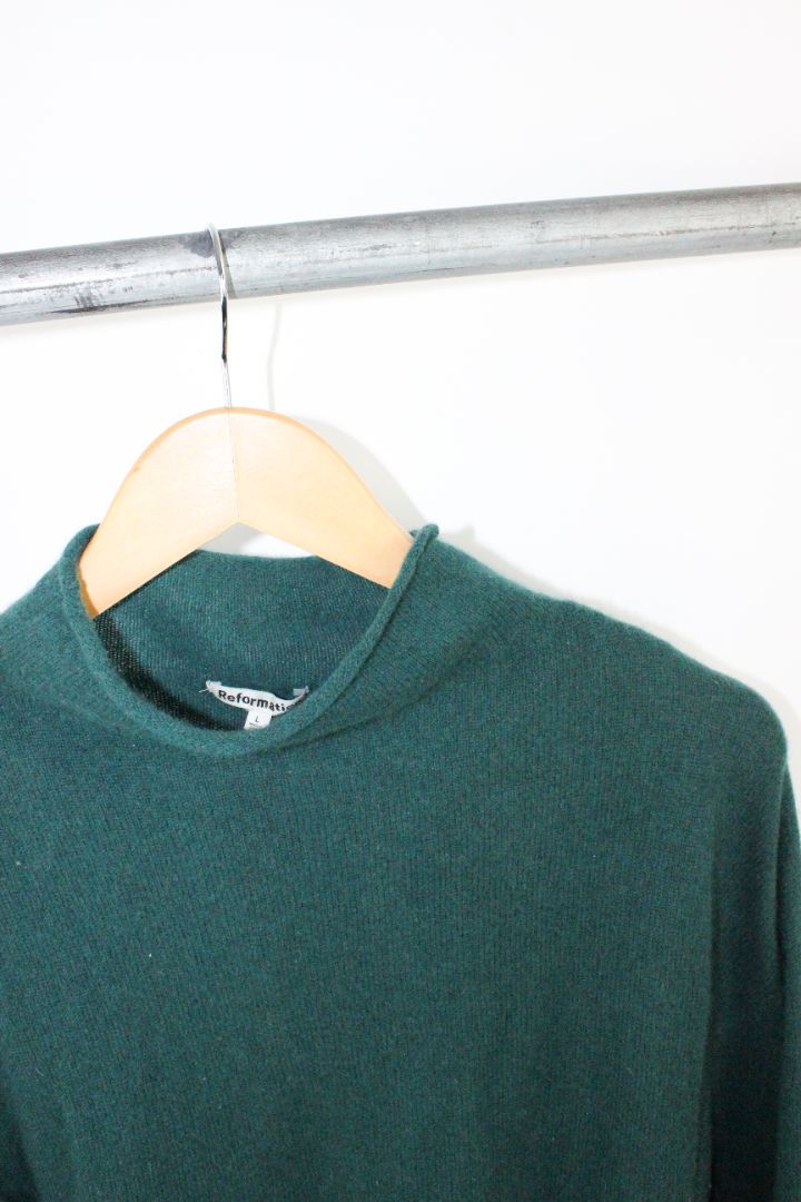 KNIT, REFORMATION, CASHMERE, L