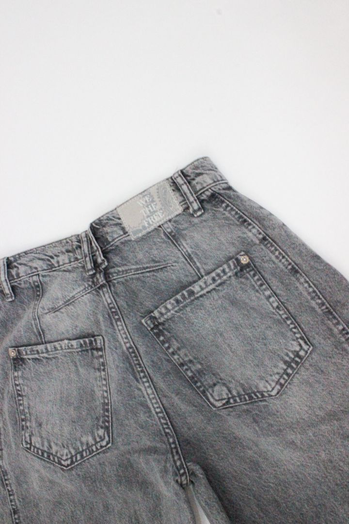 FREE PEOPLE, BARREL JEAN, 6
