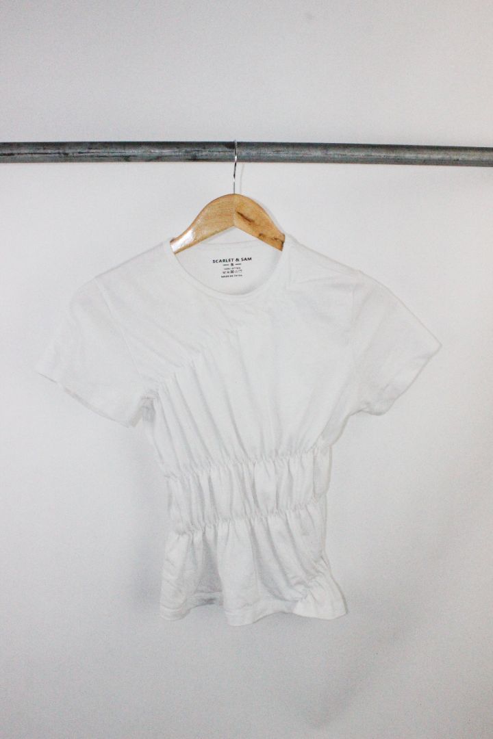 BLOUSE, SCARLET & SAM, S