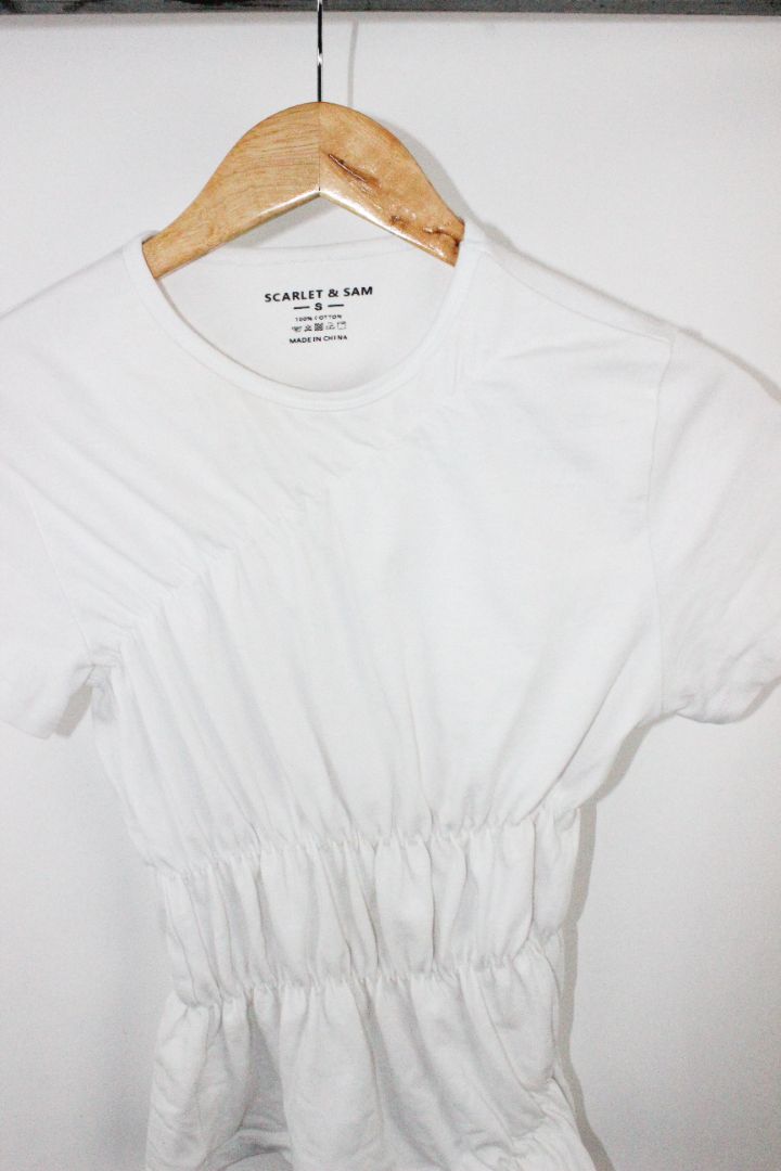 BLOUSE, SCARLET & SAM, S
