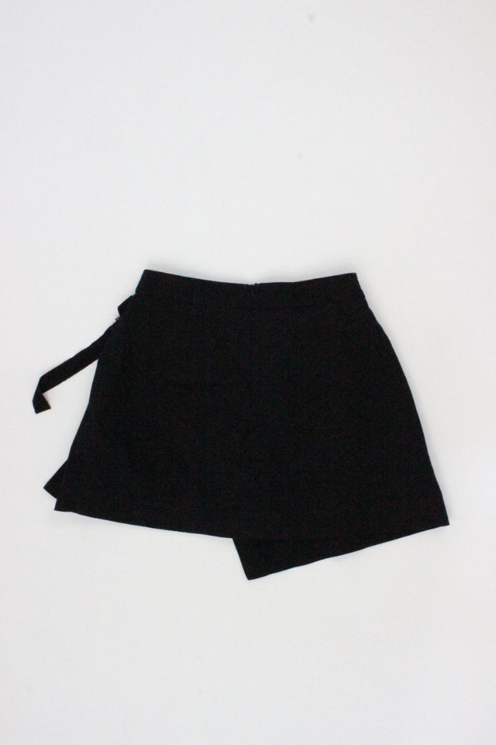 MINI SKORT, ZINI, BLACK, S