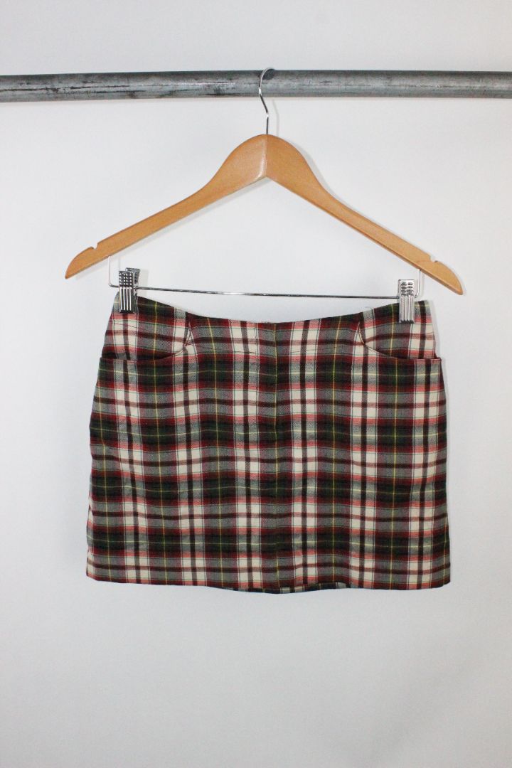 VINTAGE, MINI SKIRT, ENC, 8