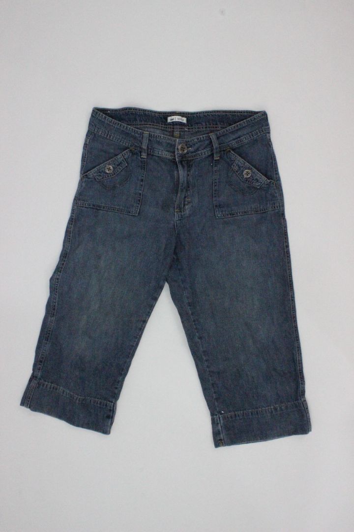 VINTAGE DENIM CAPRIS, 12