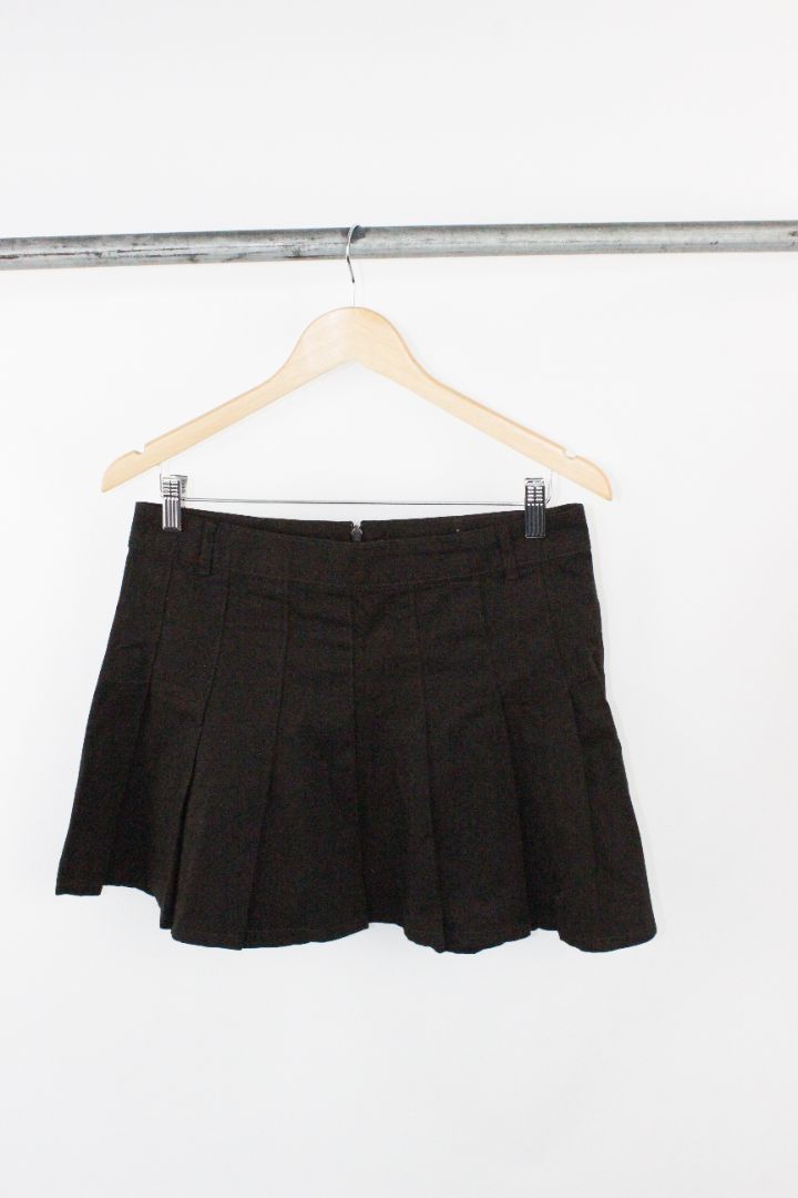 MINI SKIRT, ADIDAS, BROWN, 14