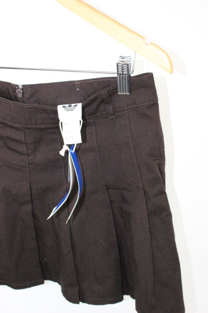 MINI SKIRT, ADIDAS, BROWN, 14