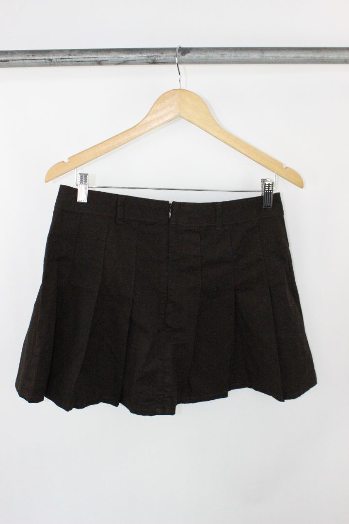 MINI SKIRT, ADIDAS, BROWN, 14