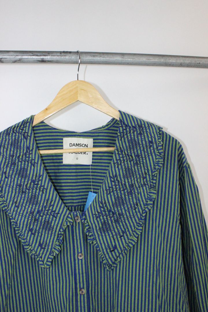 BLOUSE, DAMSON MADDER, 10
