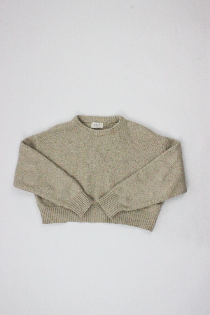 KNIT, DISSH, BEIGE, S