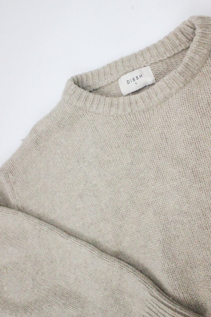 KNIT, DISSH, BEIGE, S