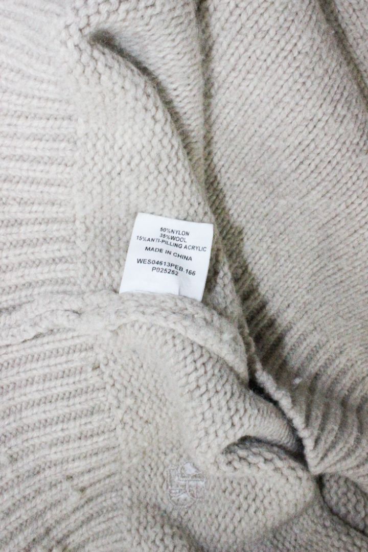 KNIT, DISSH, BEIGE, S