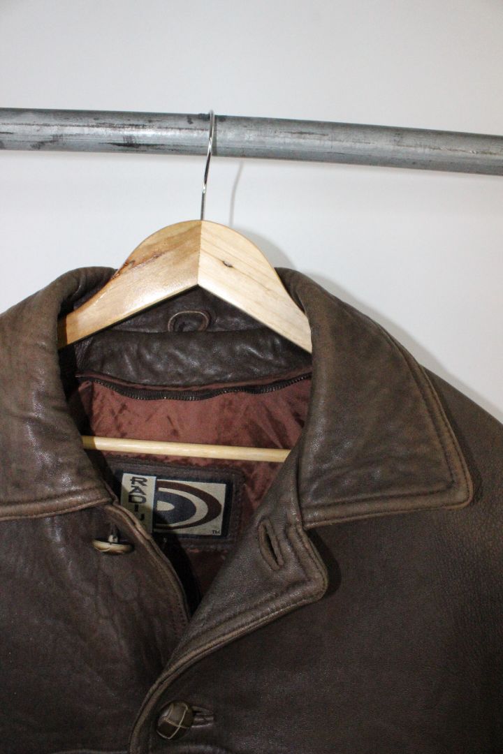 VINTAGE, JACKET, RADIUS, BROWN, S