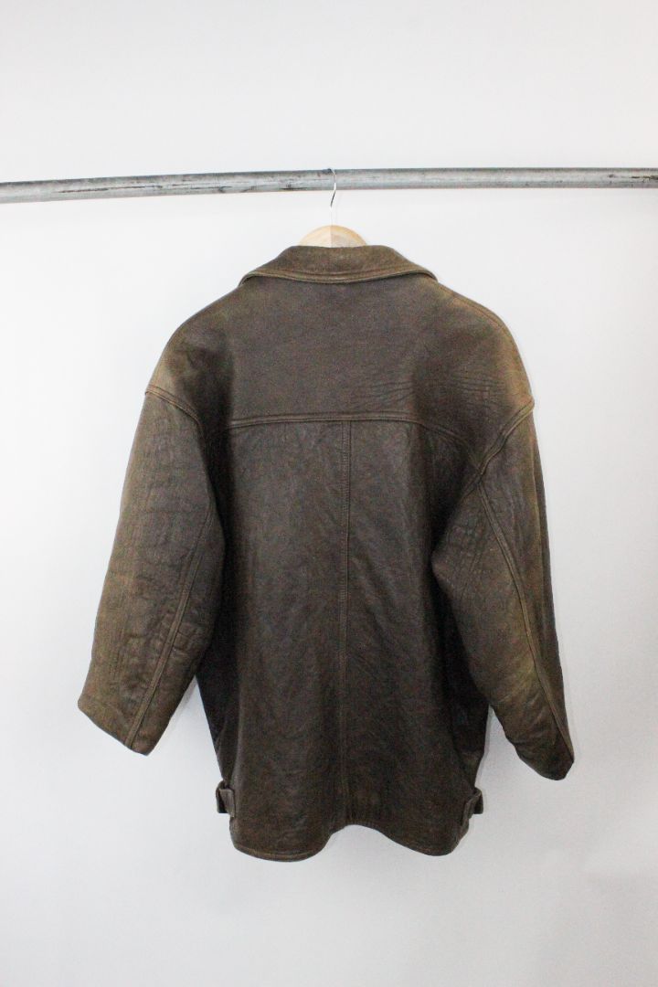 VINTAGE, JACKET, RADIUS, BROWN, S