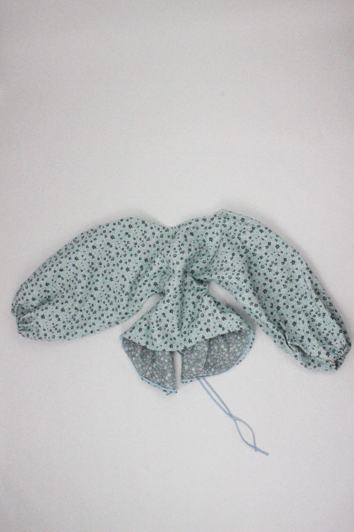 BLOUSE, LAY PLAN, M