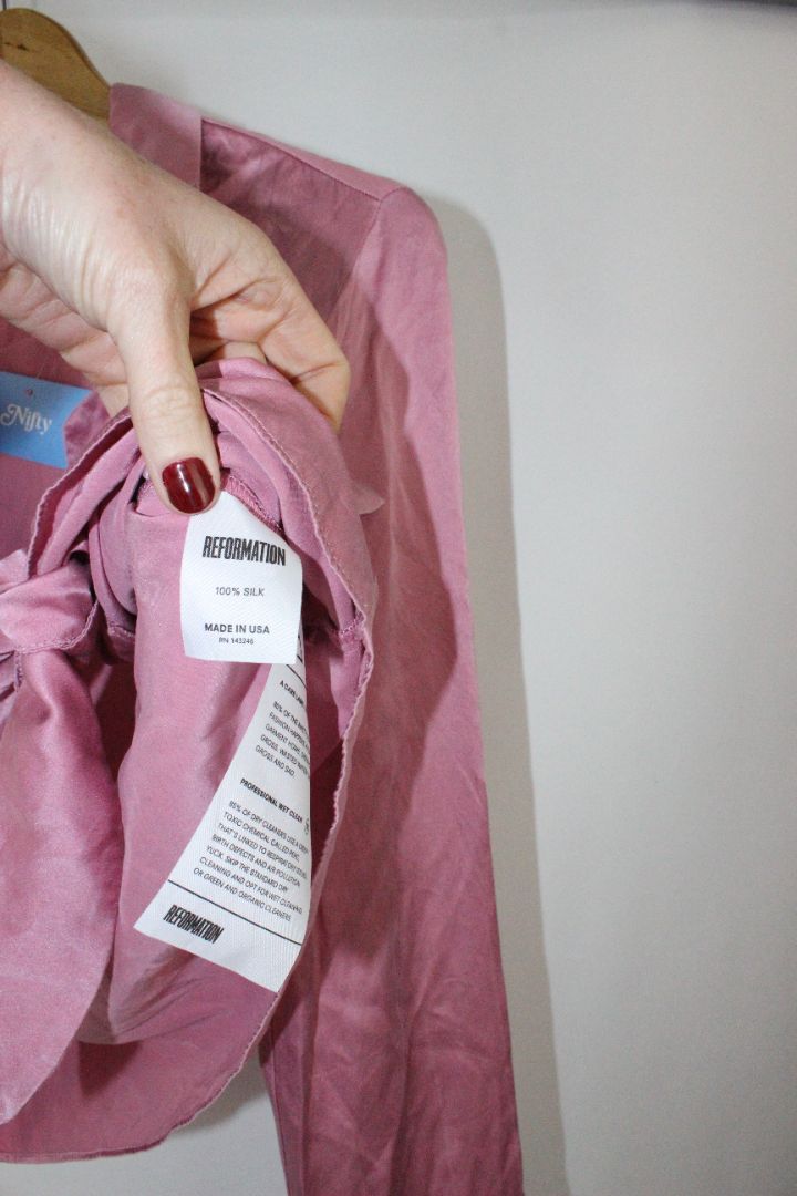 BLOUSE, REFORMATION, XS