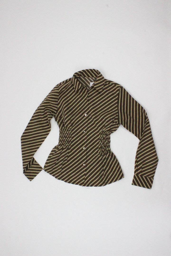 SHIRRED BLOUSE, 10