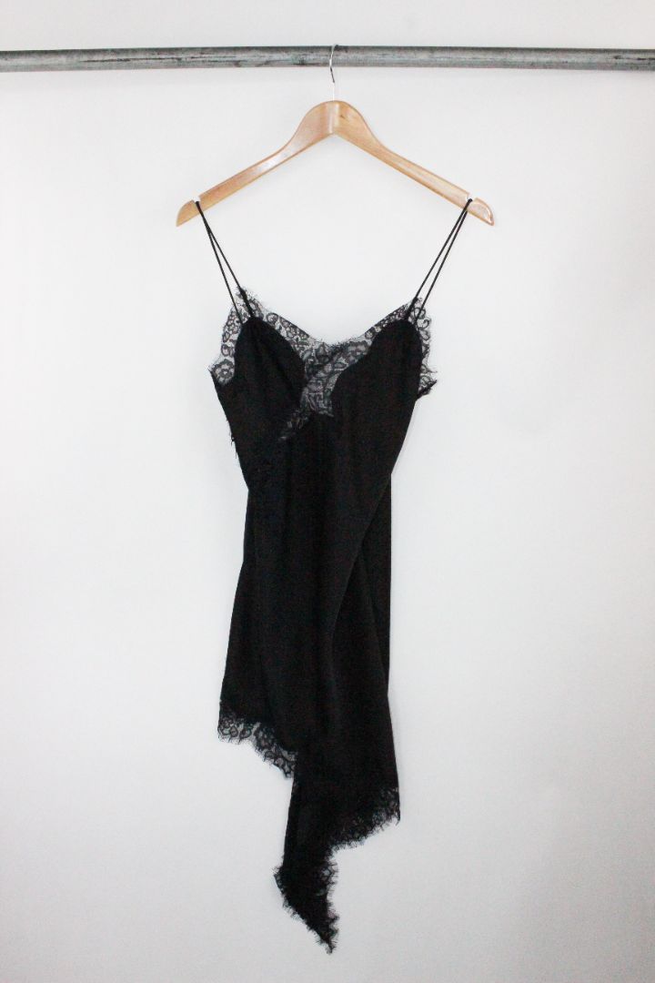 MINI DRESS, ZARA, BLACK, S