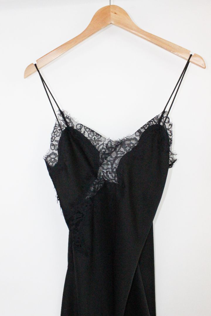 MINI DRESS, ZARA, BLACK, S