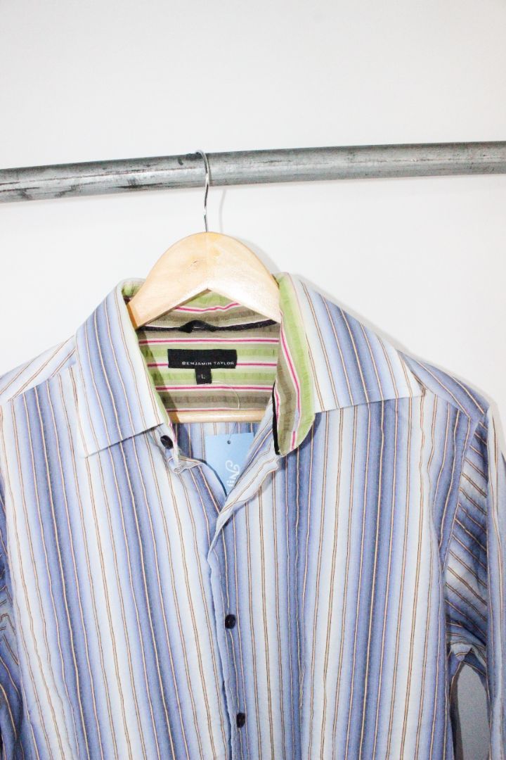 LS SHIRT, BENJAMIN TAYLOR, L